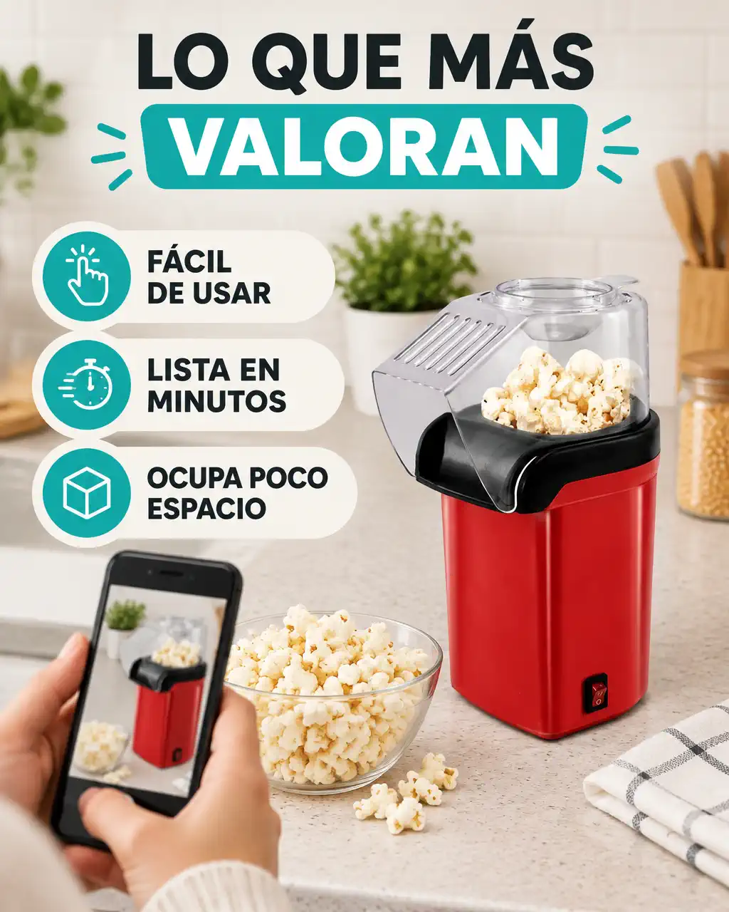 MÁQUINA DE CRISPETAS
