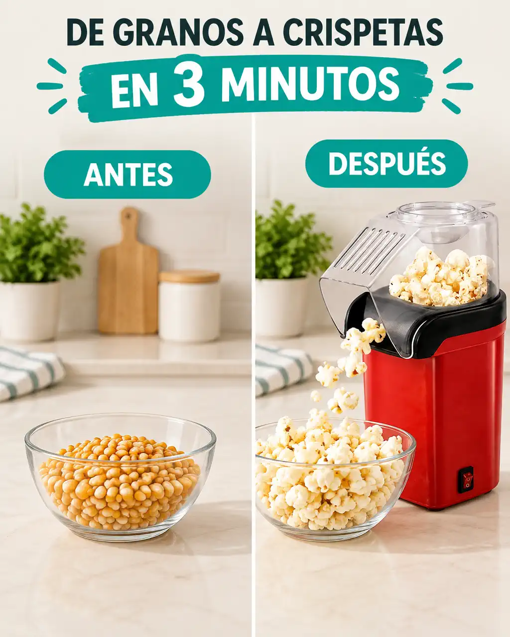 MÁQUINA DE CRISPETAS