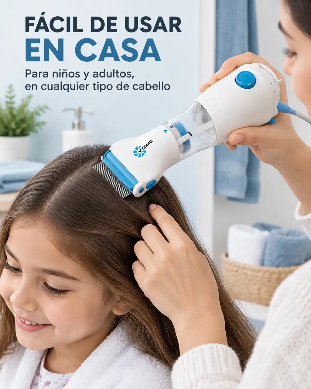 ASPIRADORA DE PIOJOS
