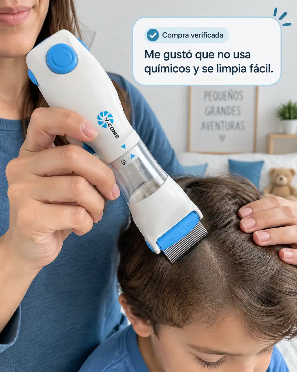 ASPIRADORA DE PIOJOS