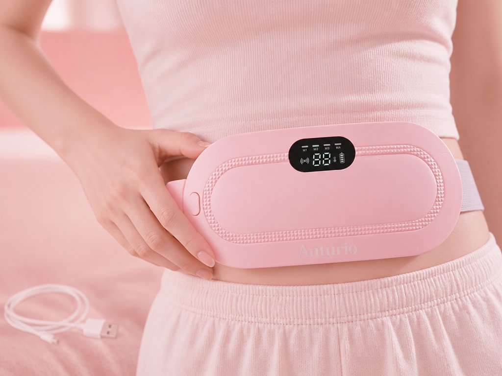 Anturio - Masajeador térmico para cólicos menstruales