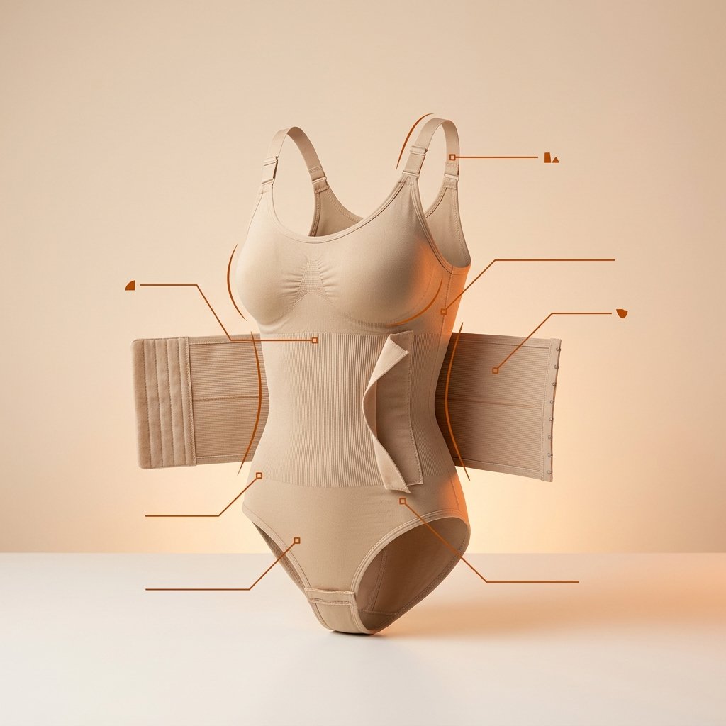 anatomía de Body faja moldeadora