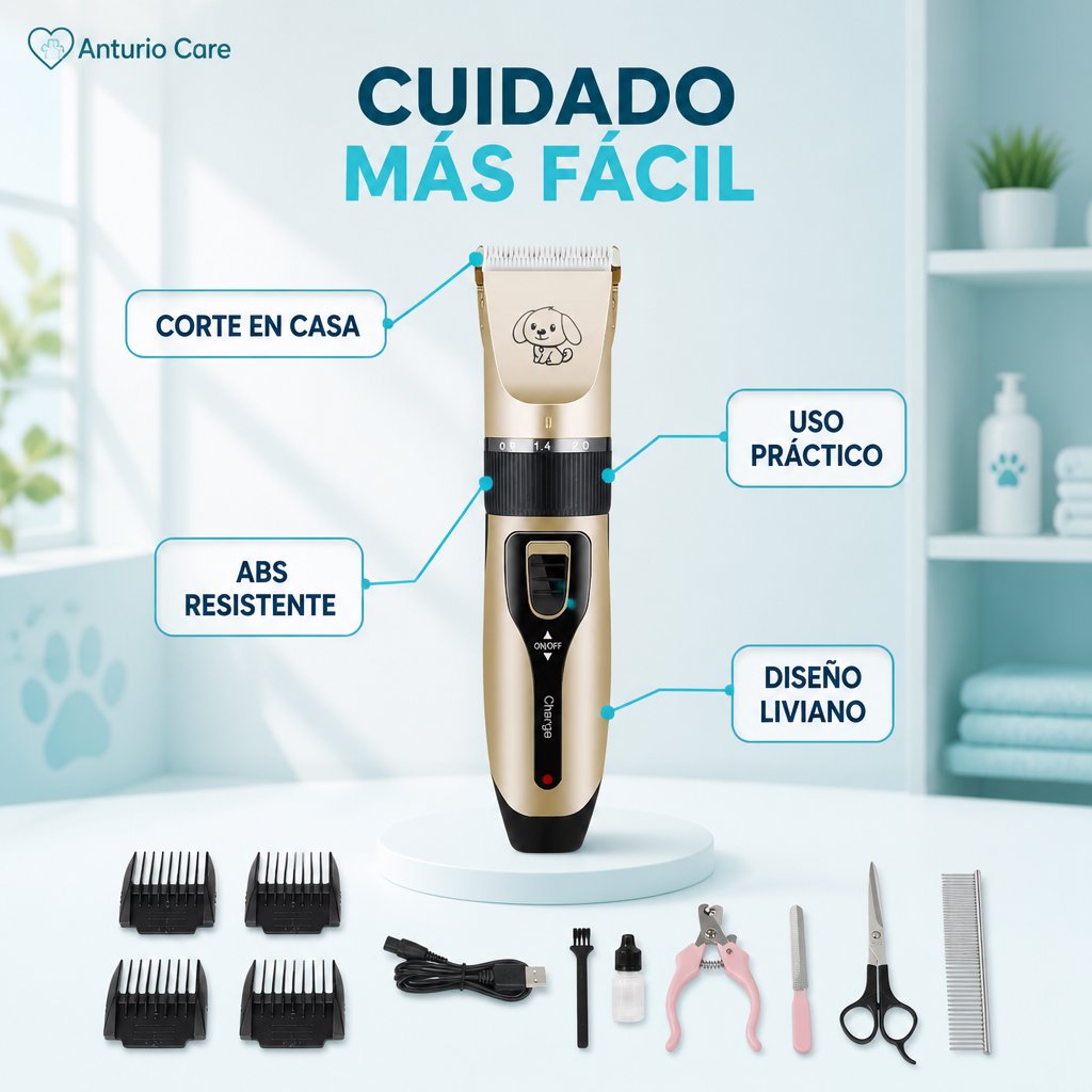 Cortadora de pelo para mascotas drop