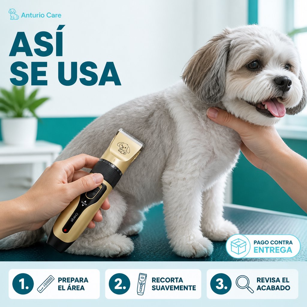 Cortadora de pelo para mascotas drop