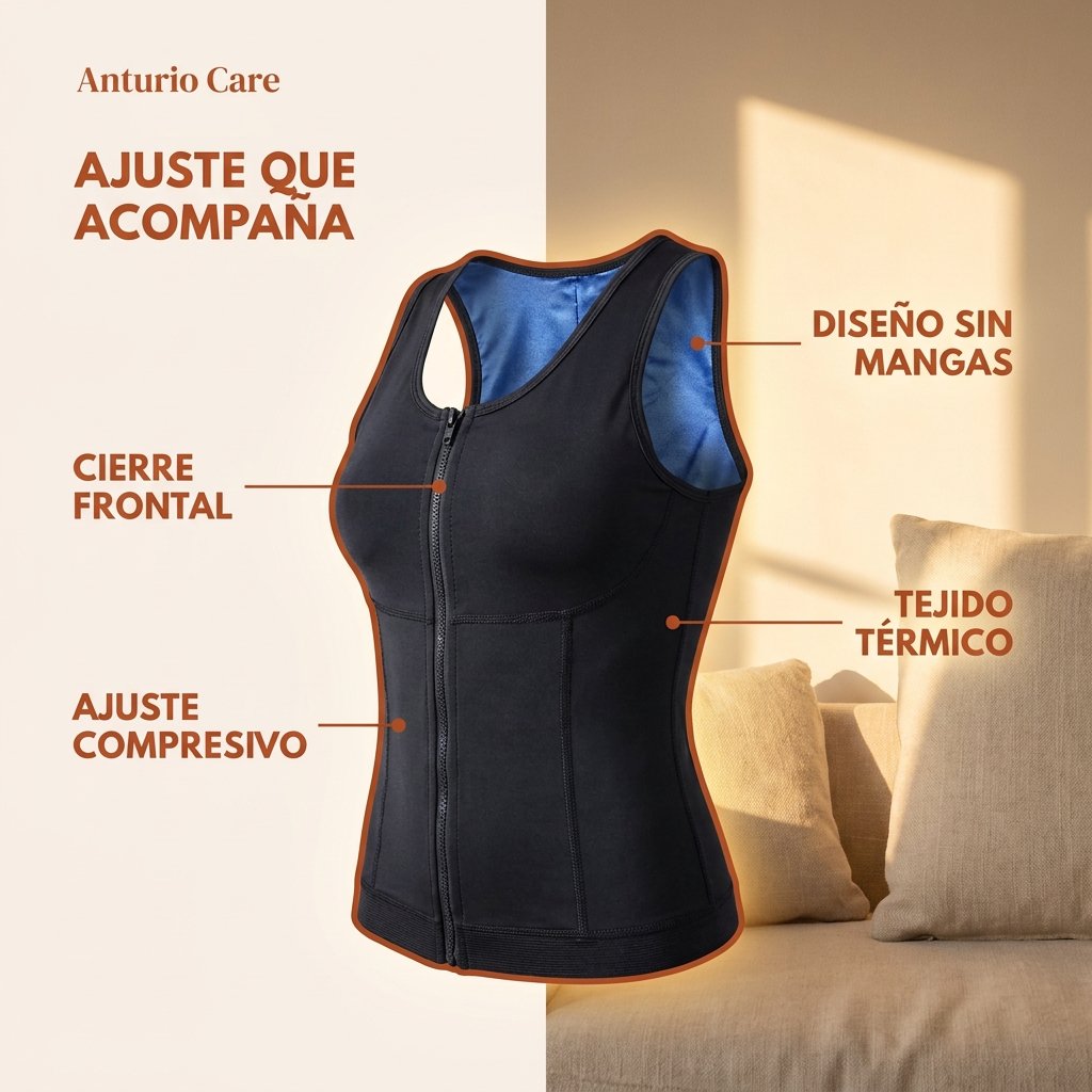 Faja reductora térmica hombre/mujer drop