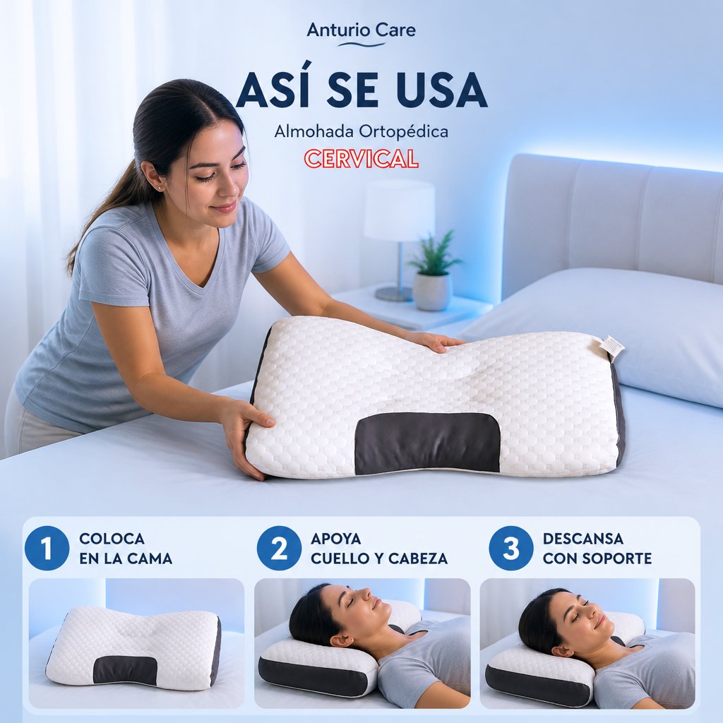 Almohada cervical drop