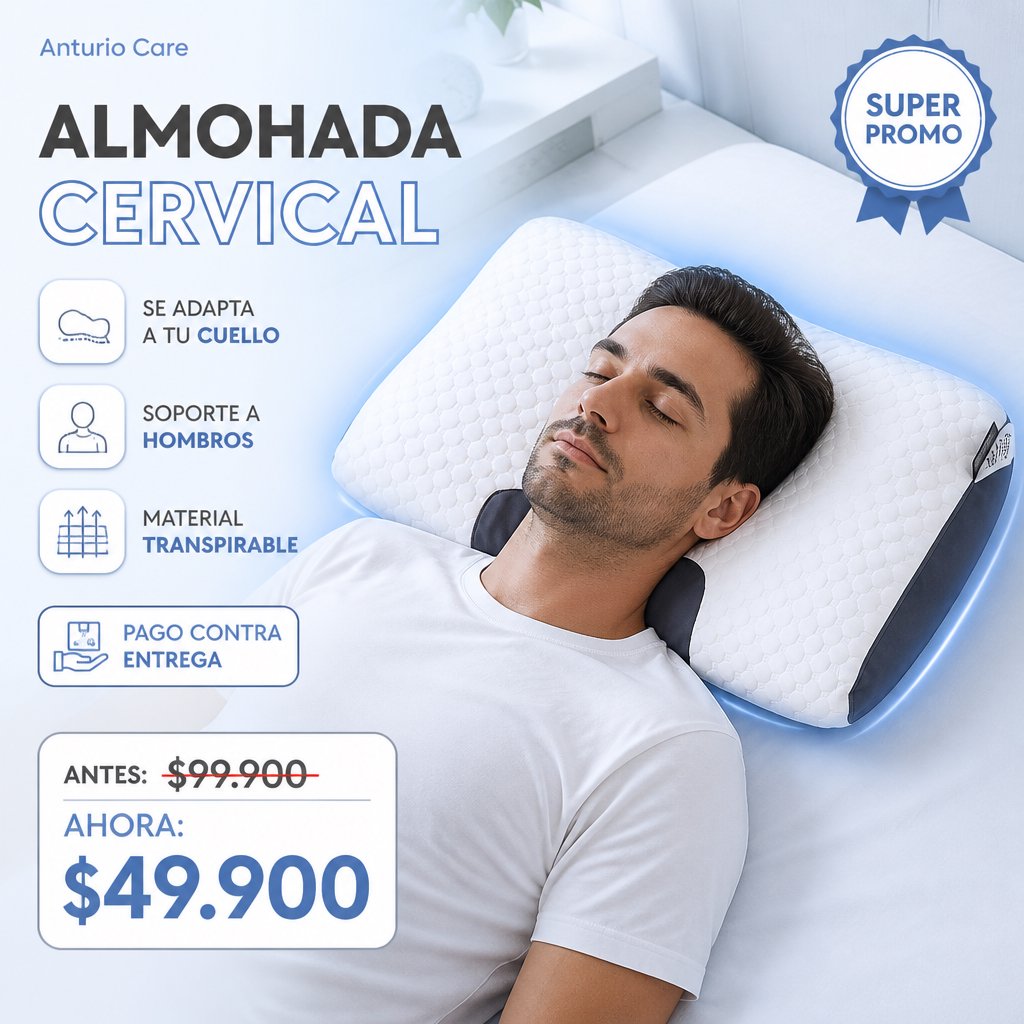 Almohada cervical