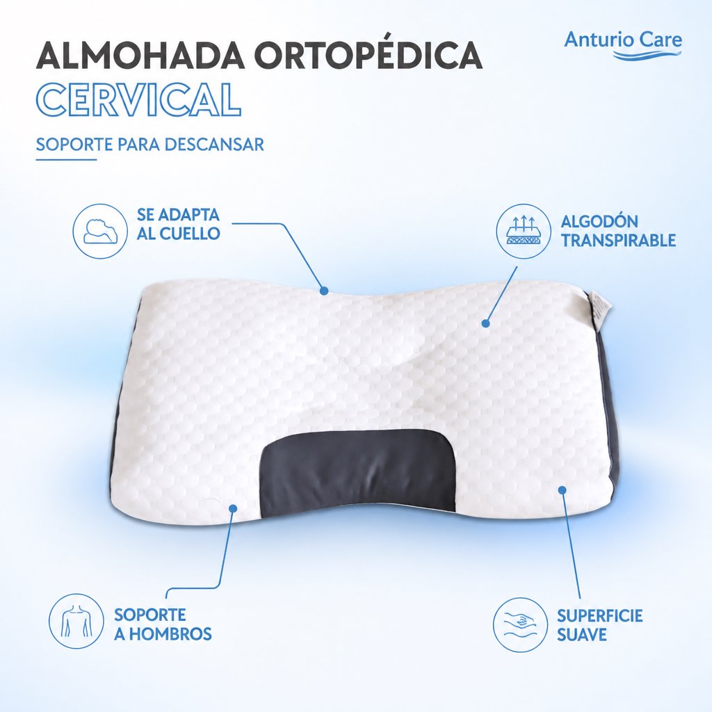 Almohada cervical drop