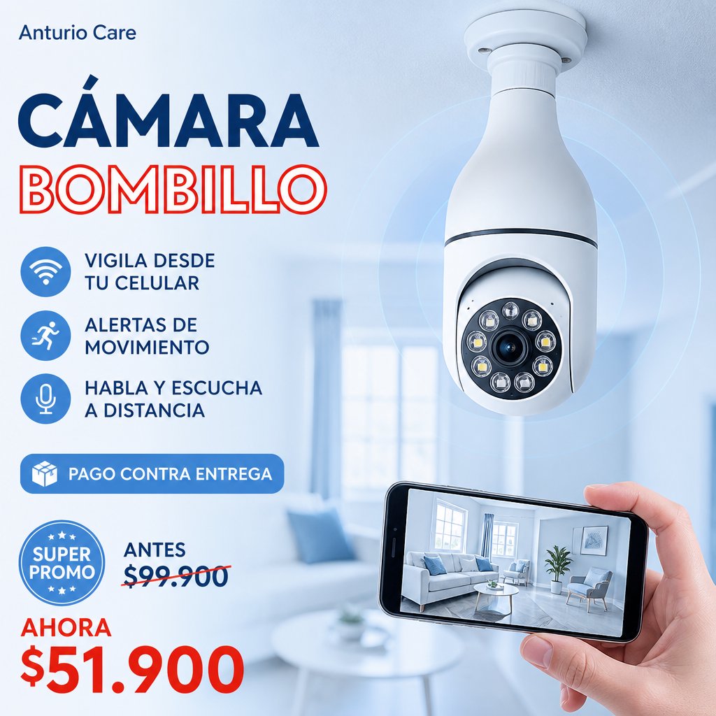 Cámara bombillo
