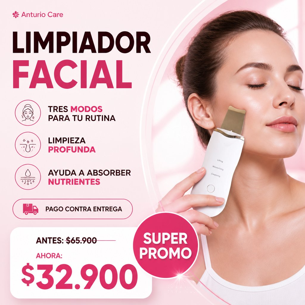 Limpiador facial peeling