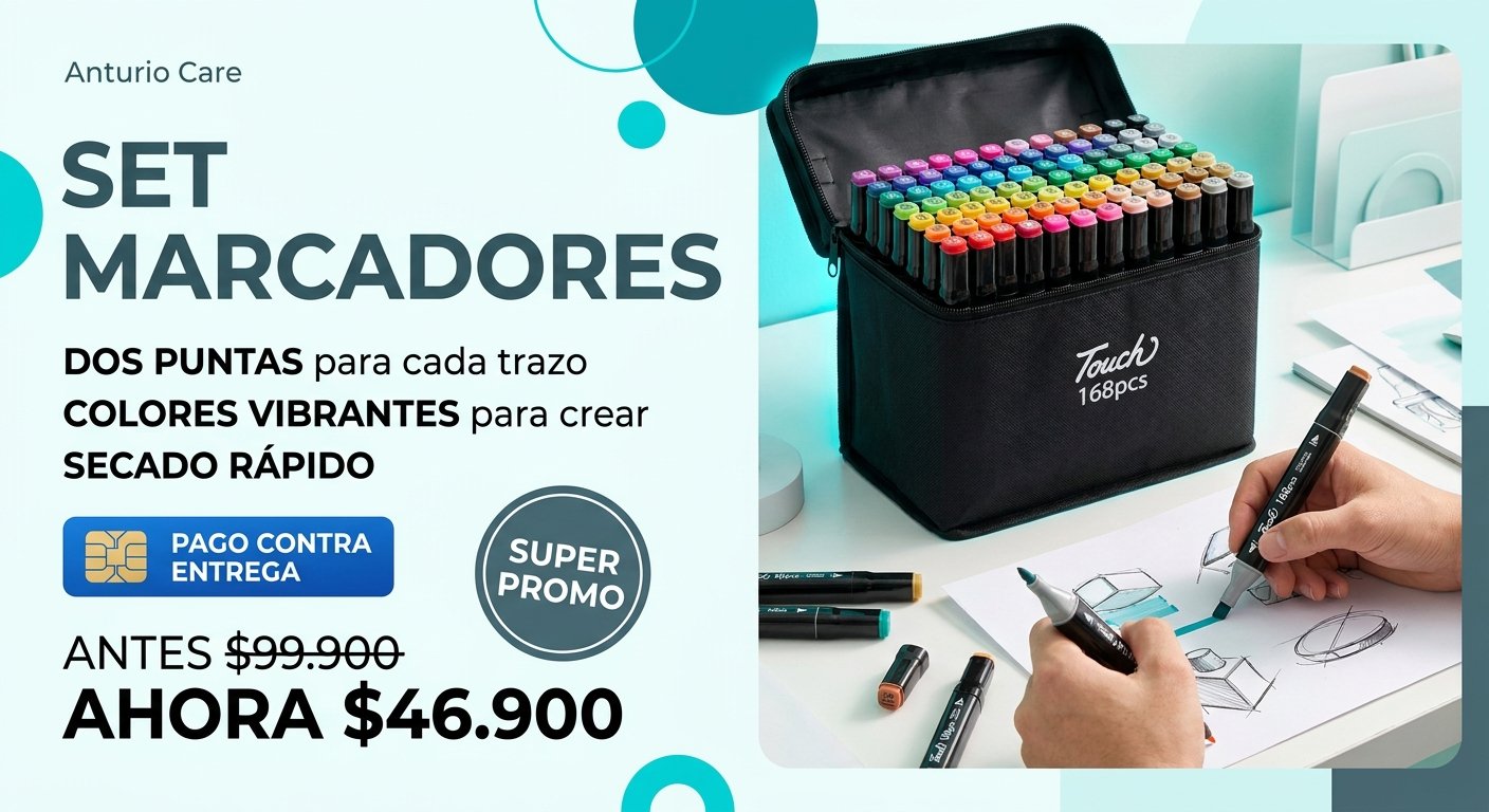 Set marcadores