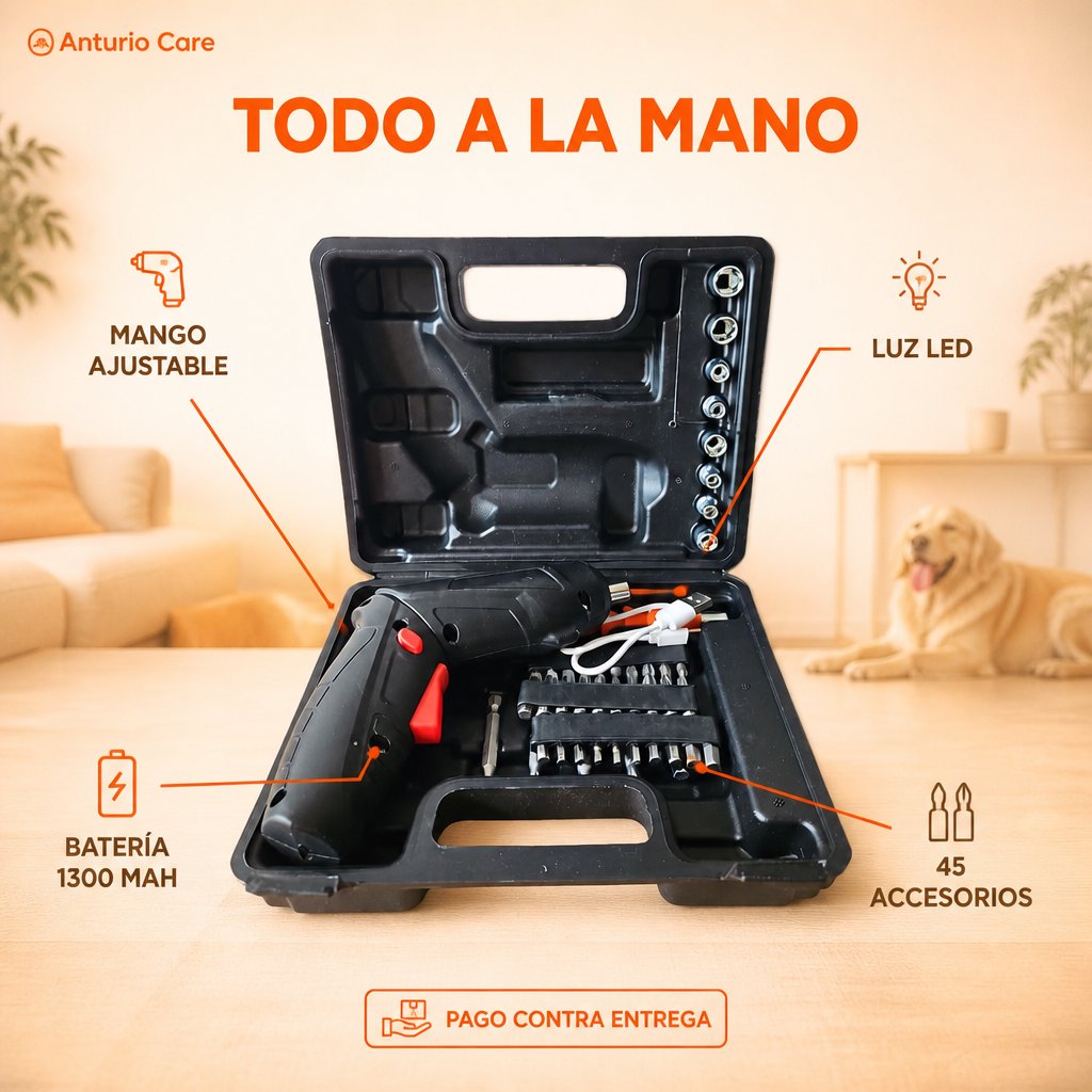 Destornillador eléctrico hero
