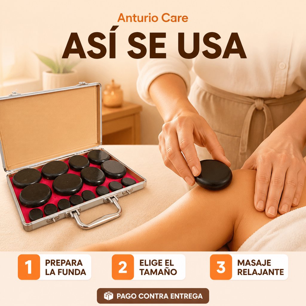 Piedras para masajes x16 hero