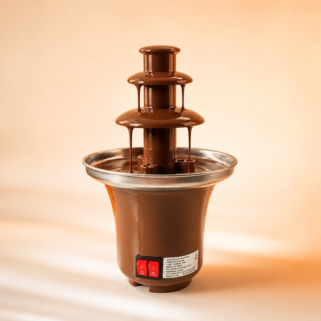 anatomía de Fuente de chocolate