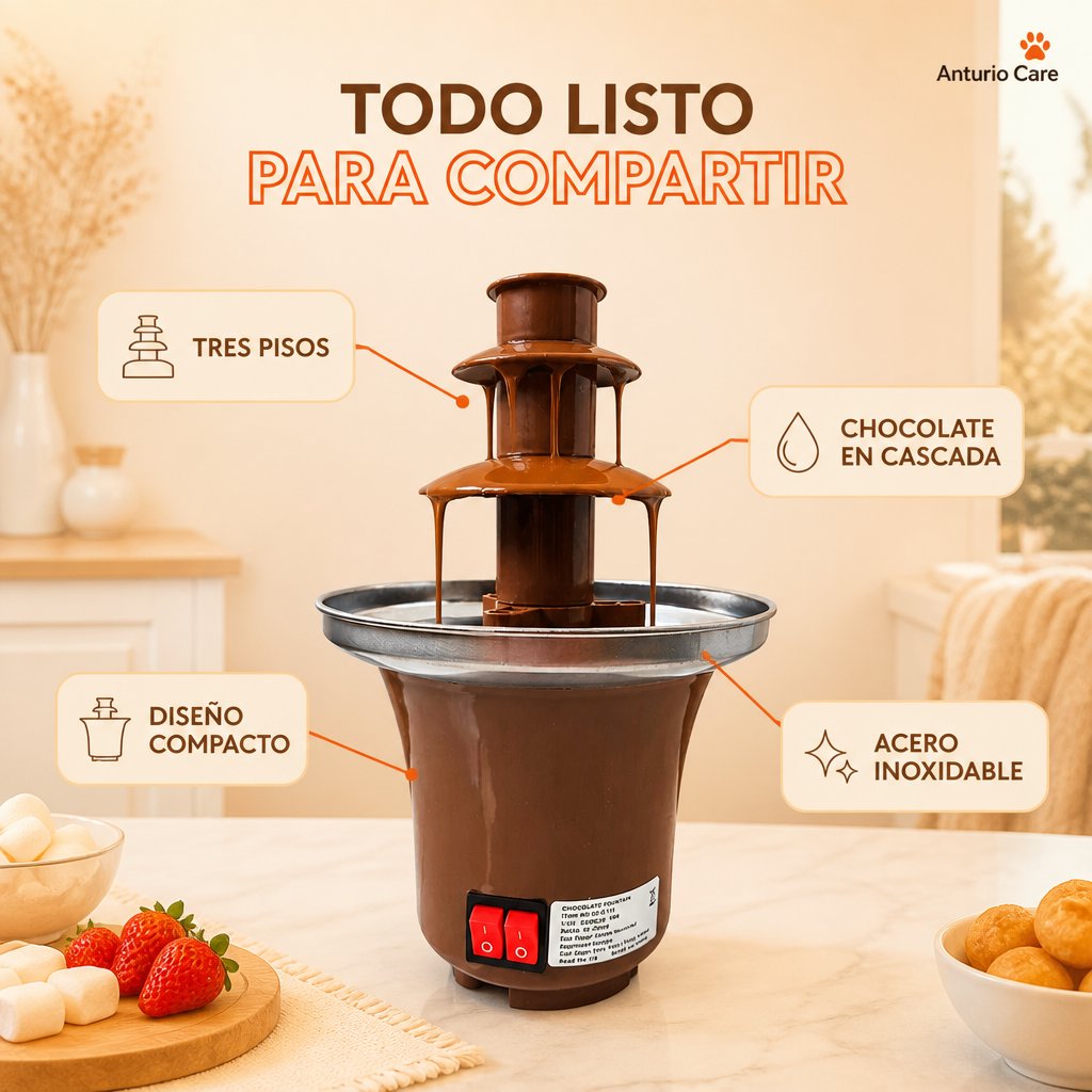 Fuente de chocolate hero