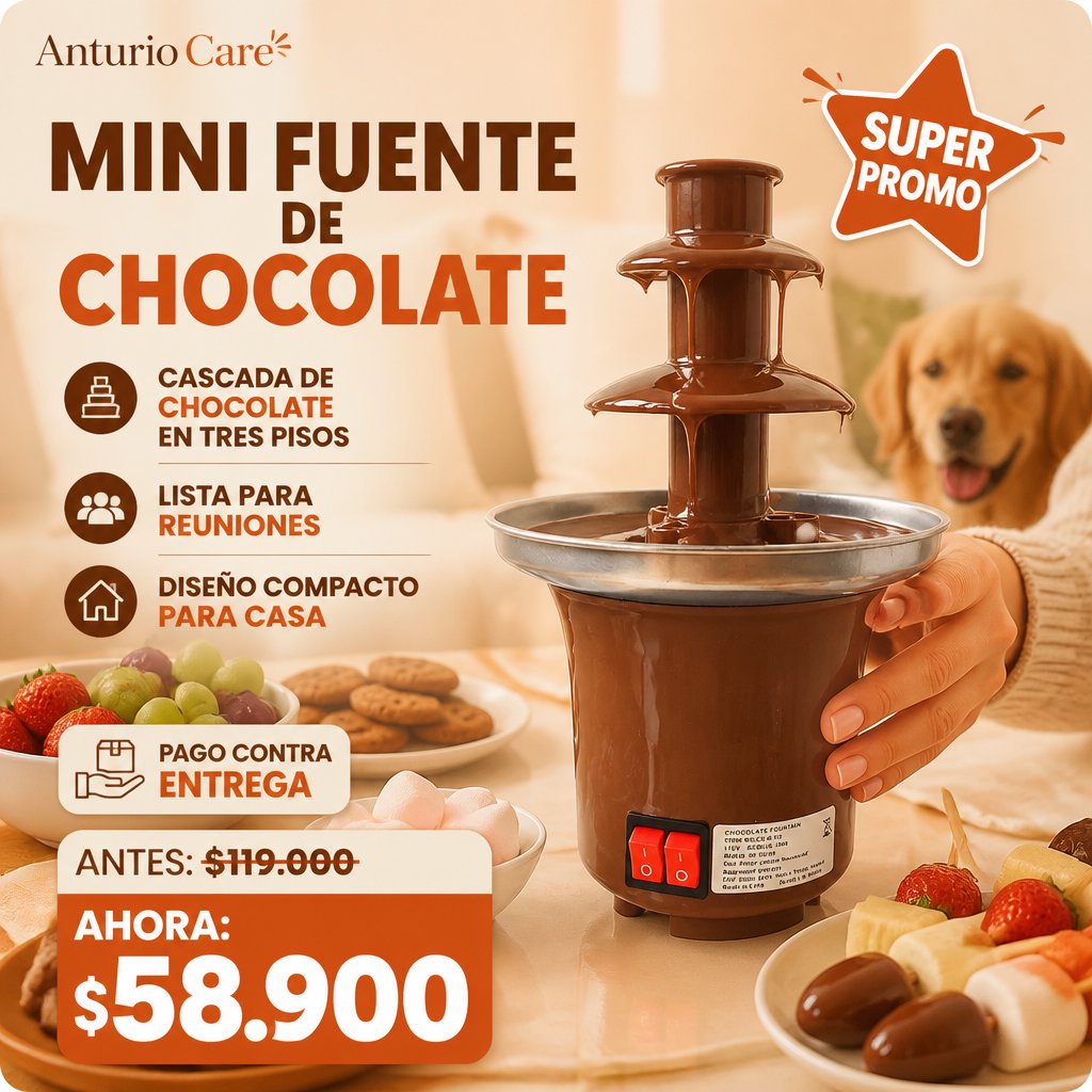 Fuente de chocolate