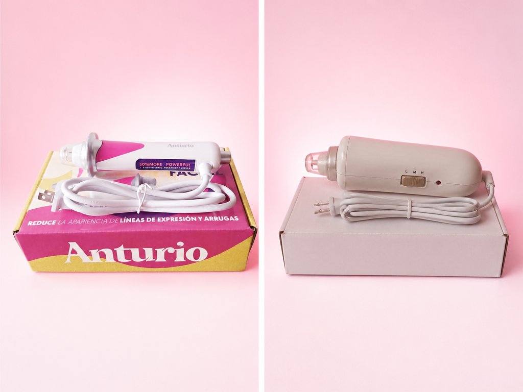 Comparación visual con otros productos