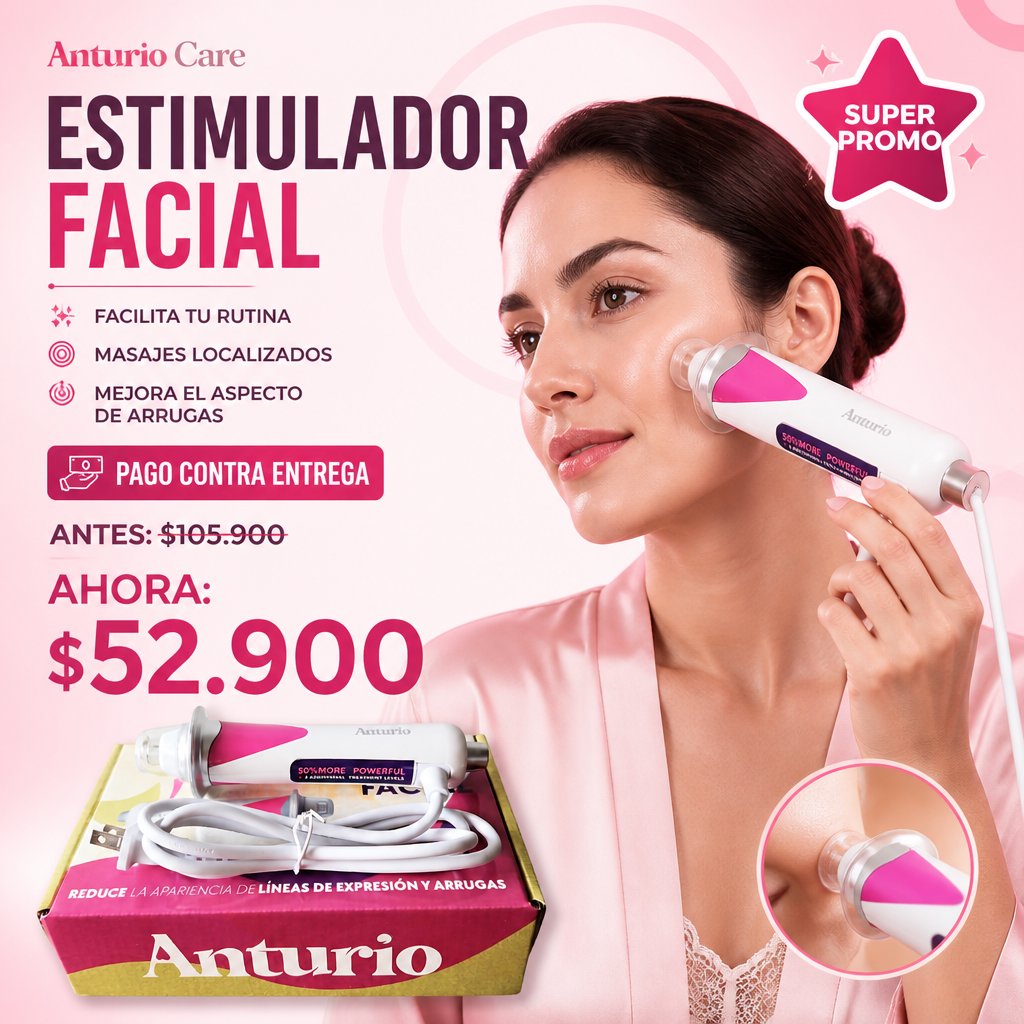 Anturio - Estimulador facial Dermawand