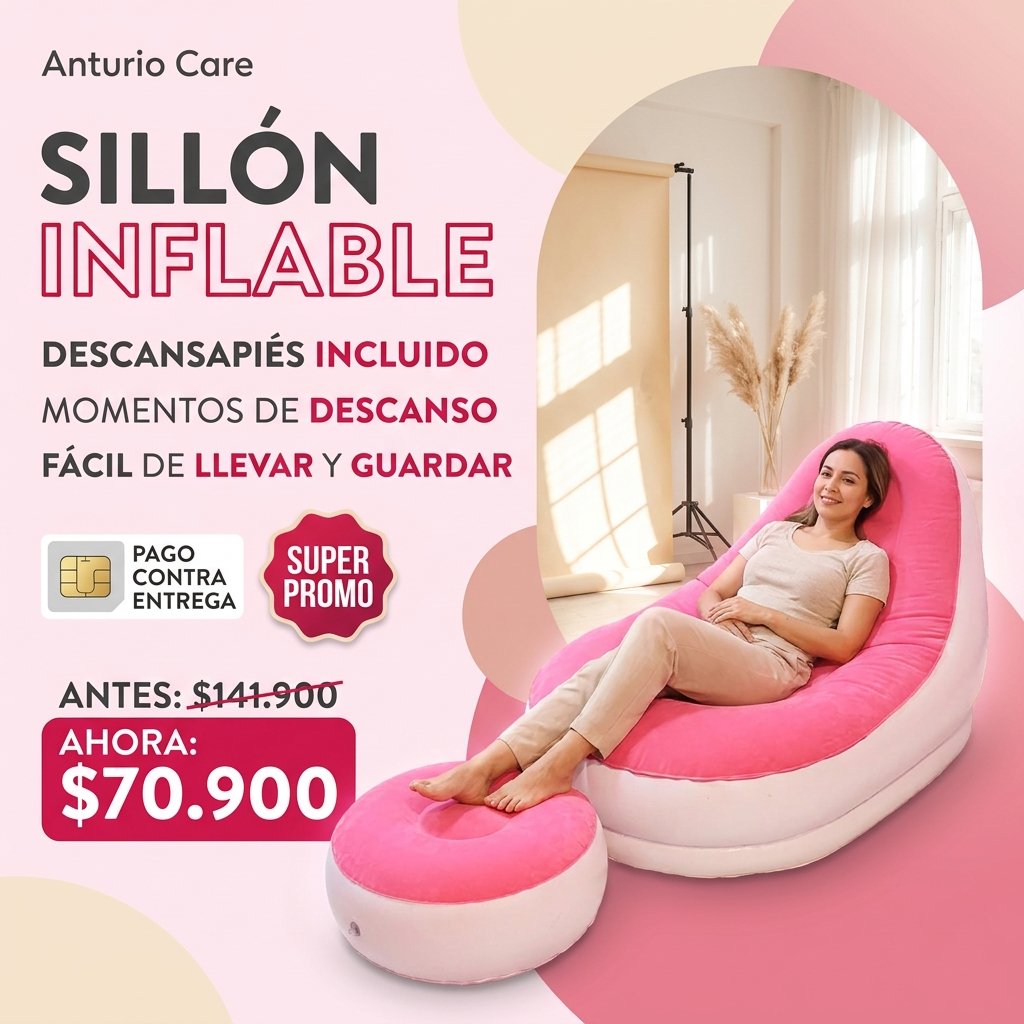 Sillón inflable
