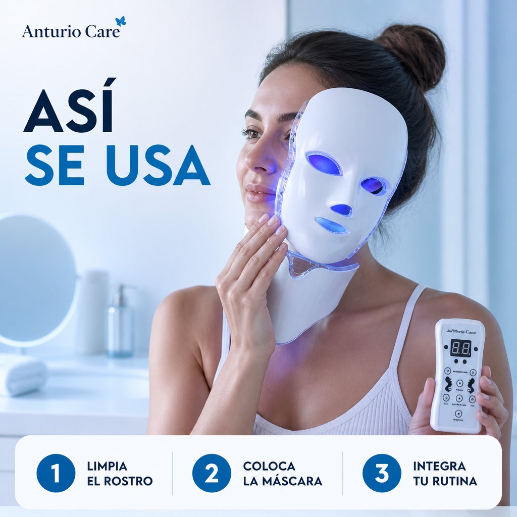 Máscara de luz UV drop