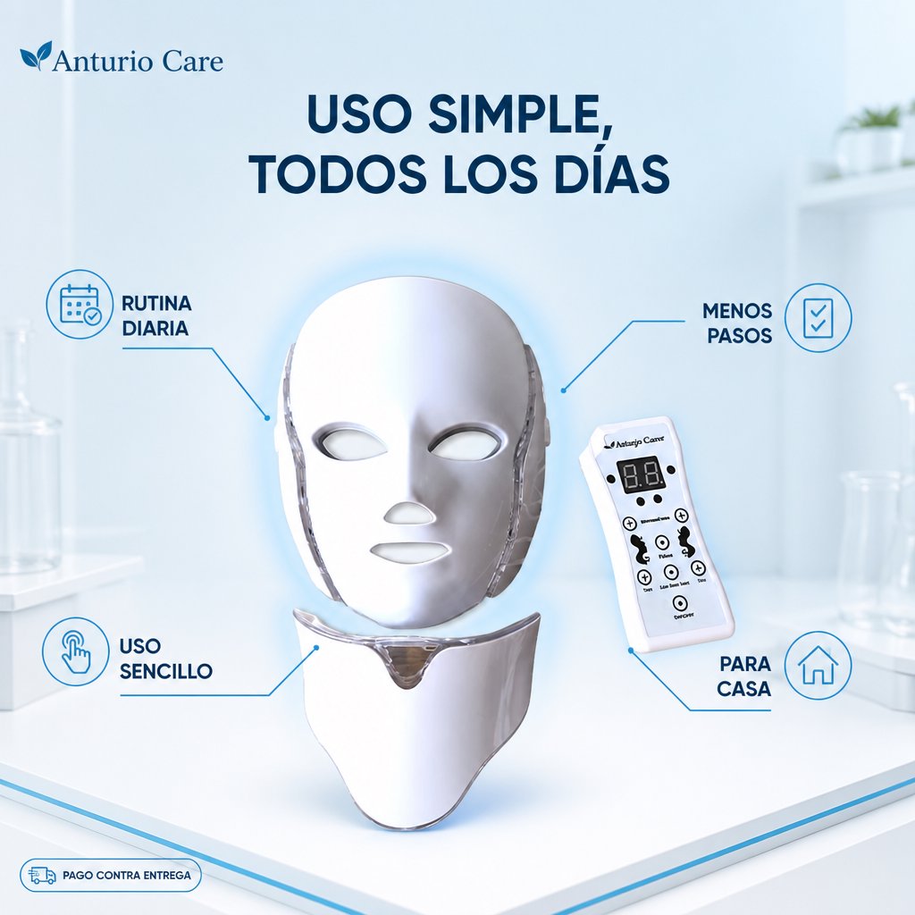 Máscara de luz UV drop