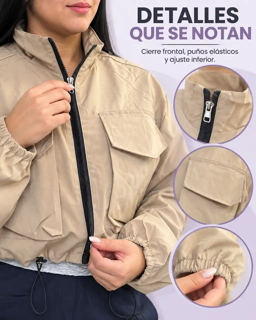 CHAQUETA CORTA CARGO