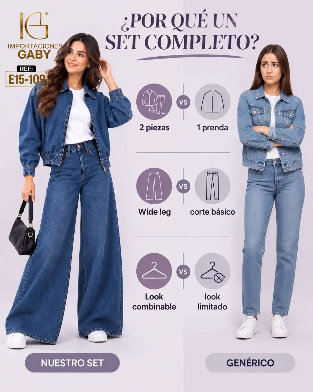 SET BROOKLYN DENIM