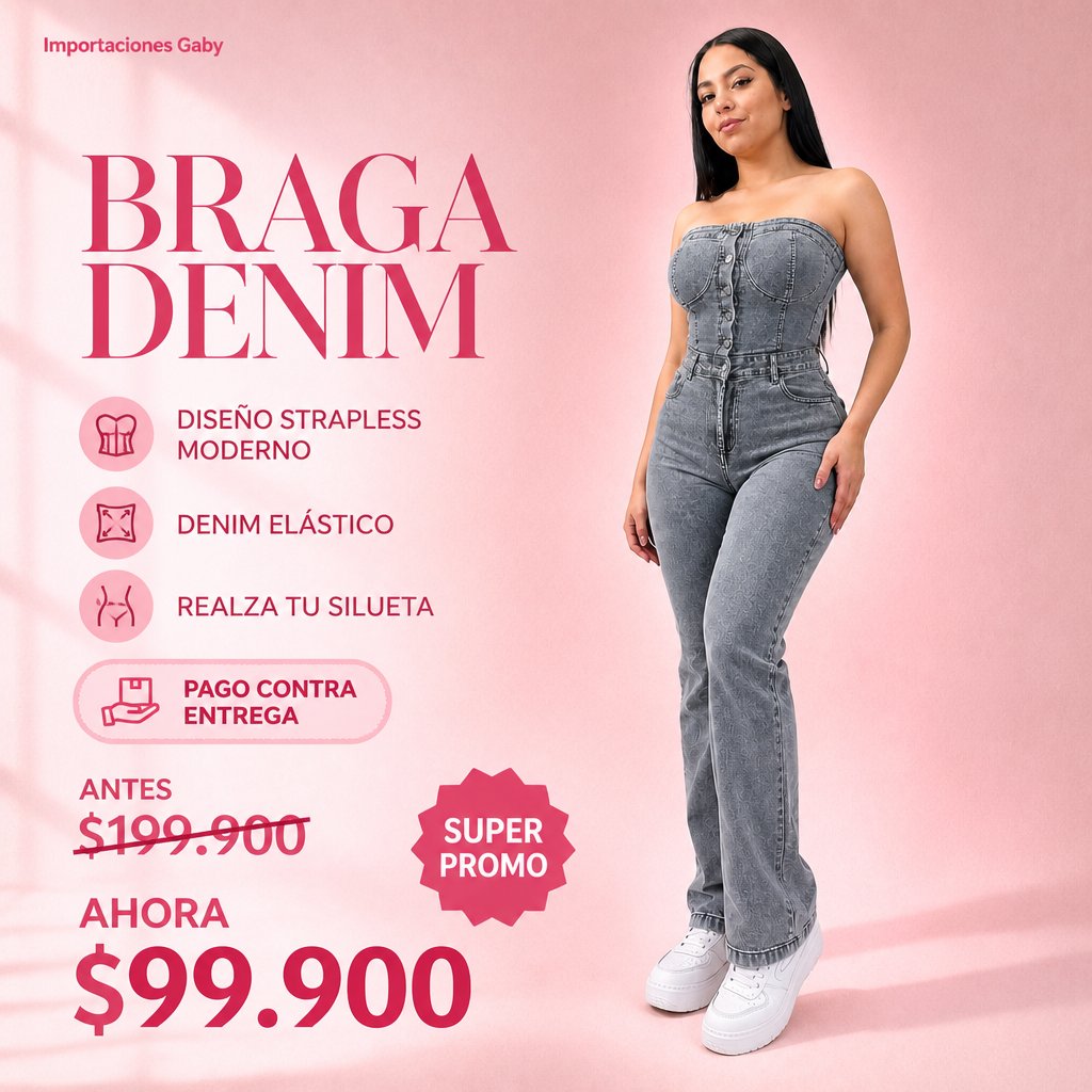 BRAGA CON DISEÑO TIPO ESTRAPLE