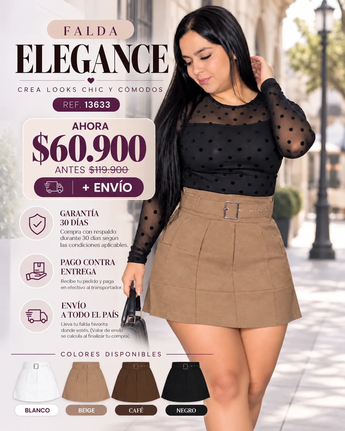 FALDA ELEGANCE