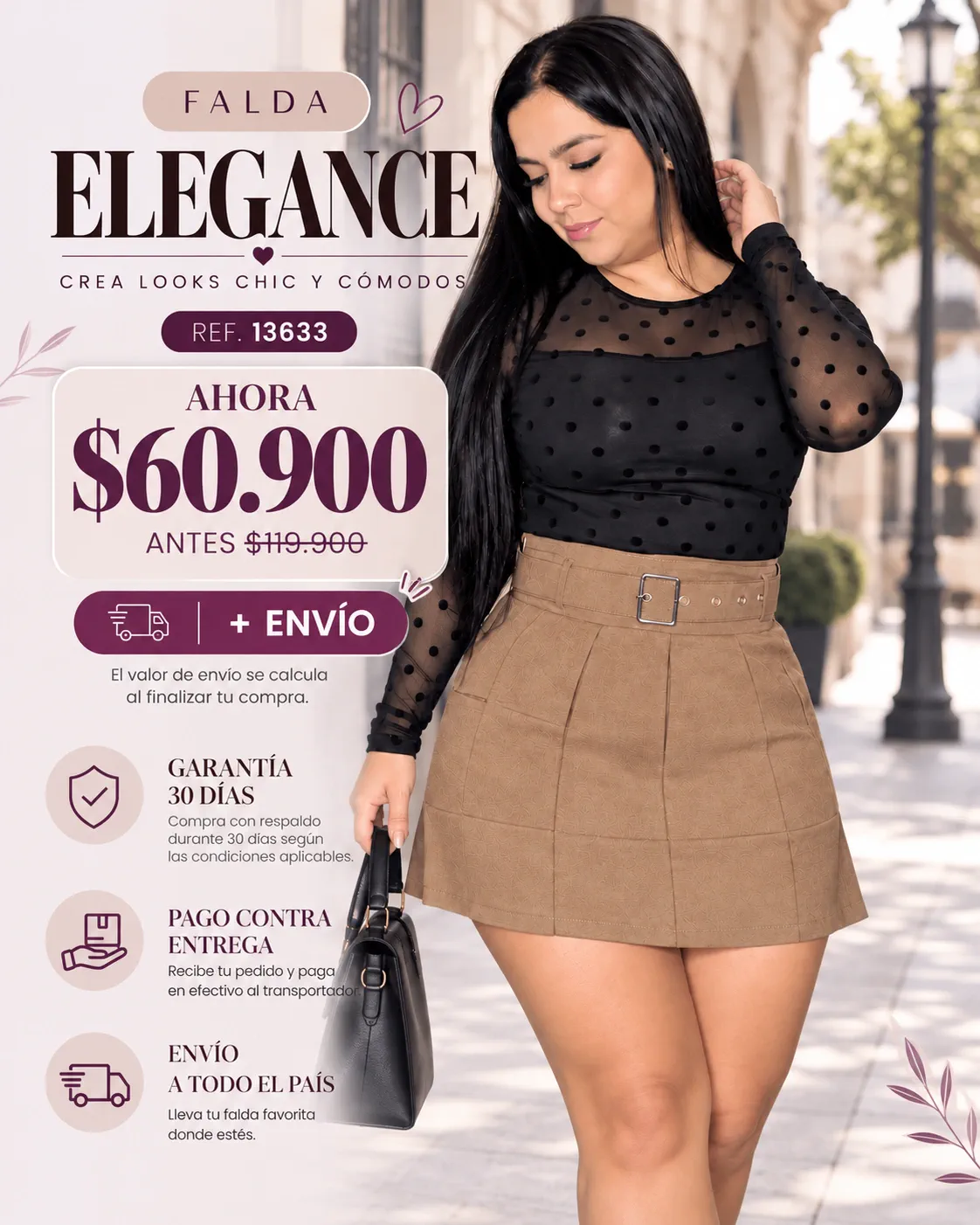 FALDA ELEGANCE