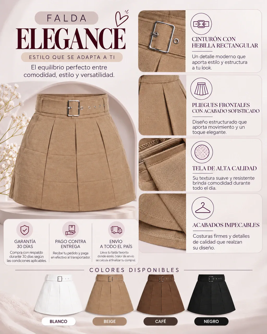FALDA ELEGANCE