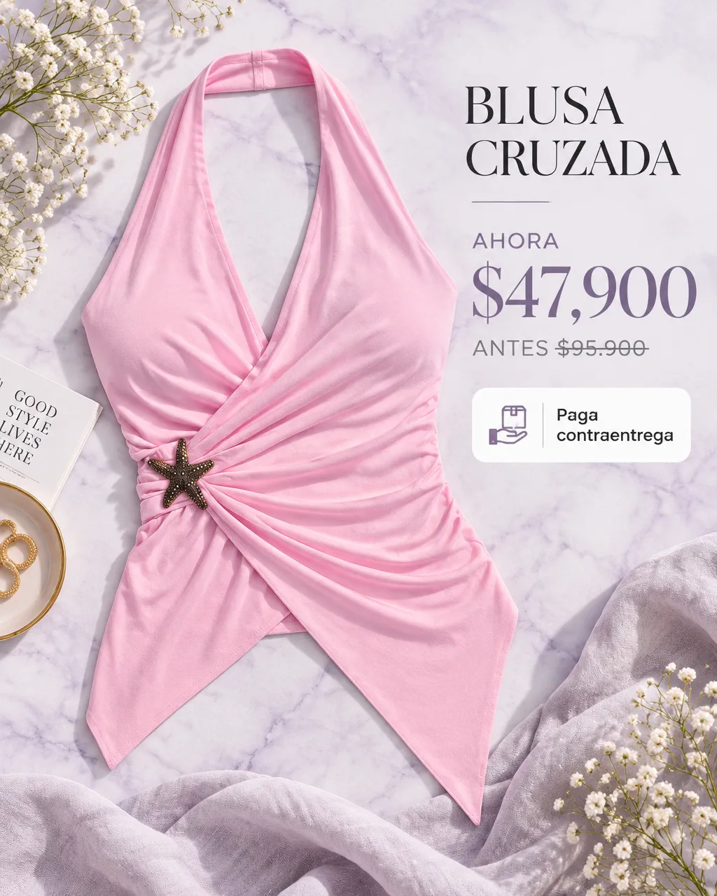 BLUSA CRUZADA