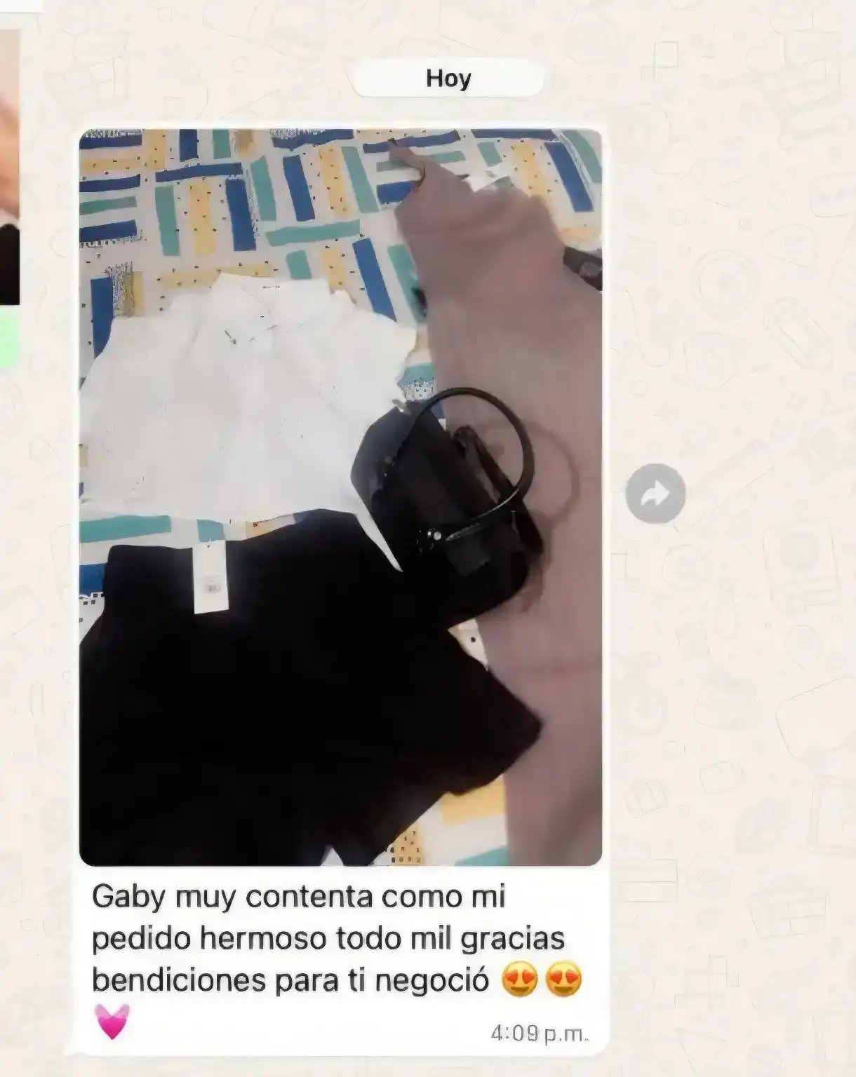 Foto de claudia M. / pedido emprendedor