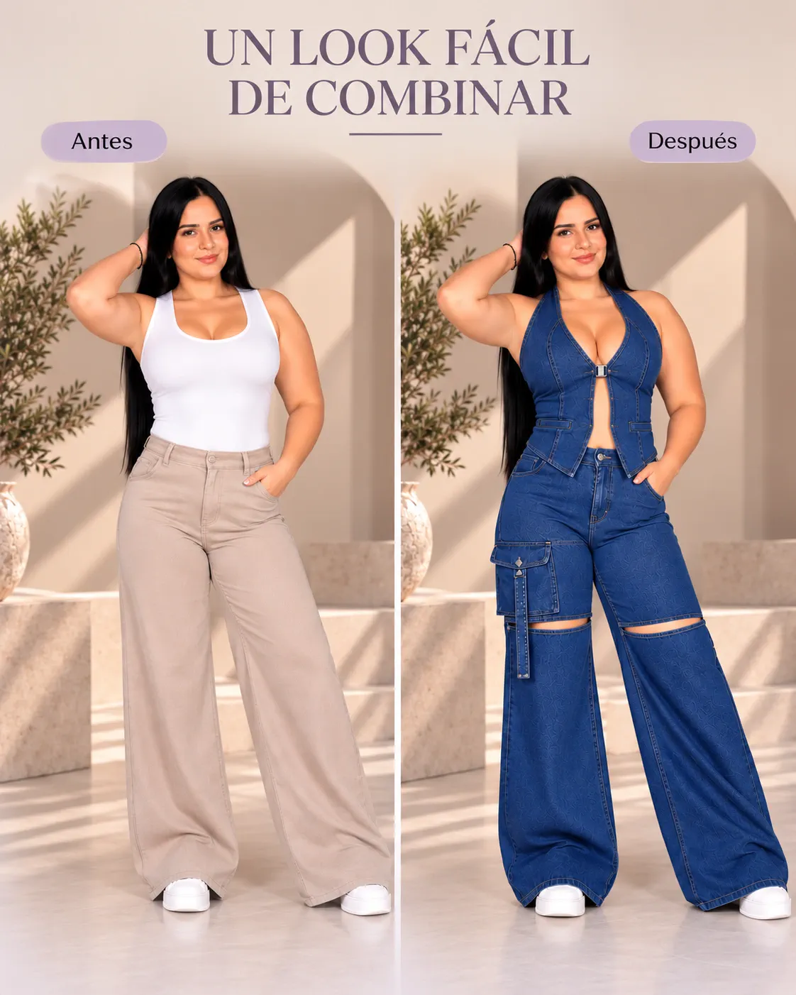 SET DENIM PANTALÓN