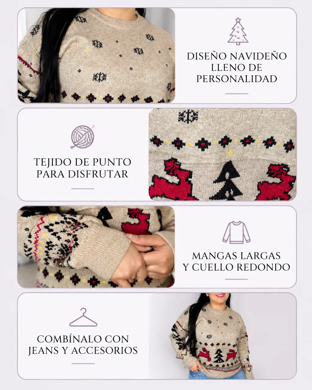 SUÉTER NAVIDEÑO