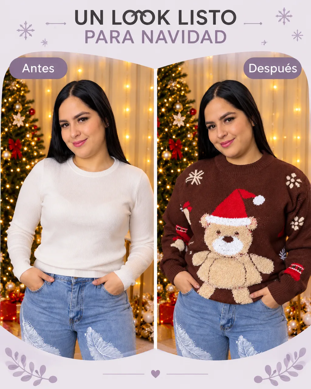 BUZO NAVIDEÑO OSITO