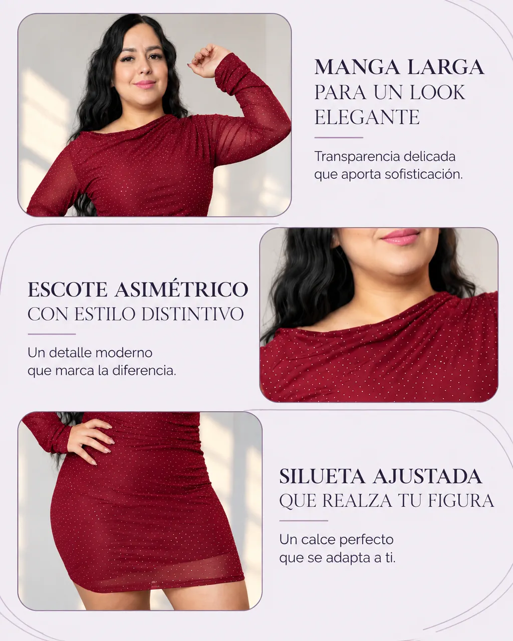 VESTIDO BRILLOS
