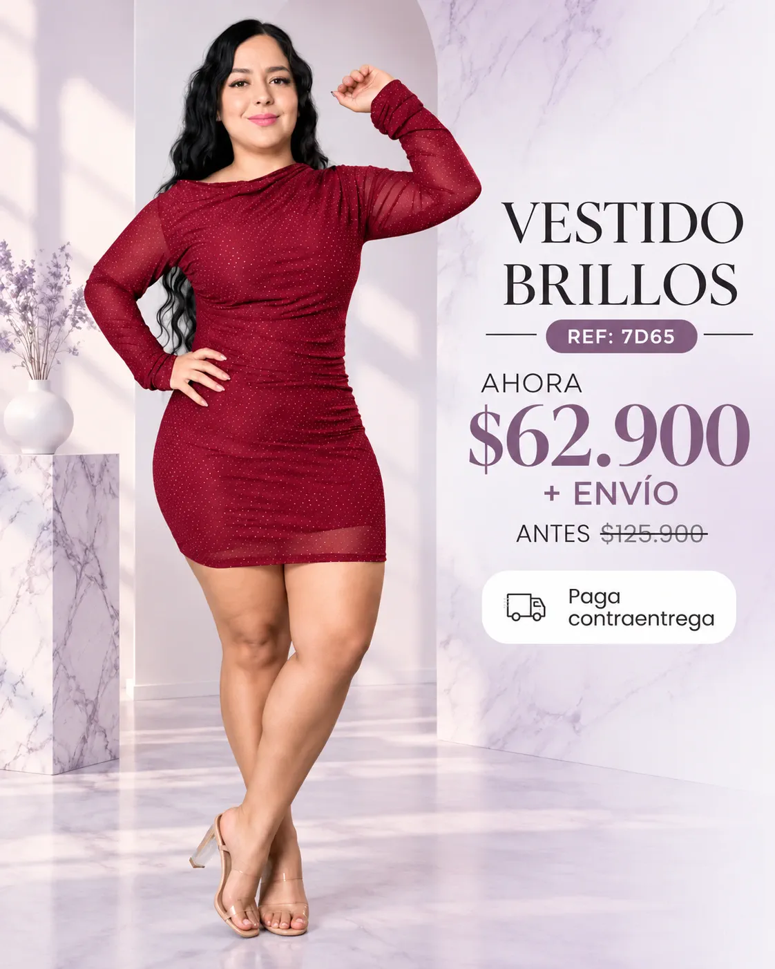 VESTIDO BRILLOS