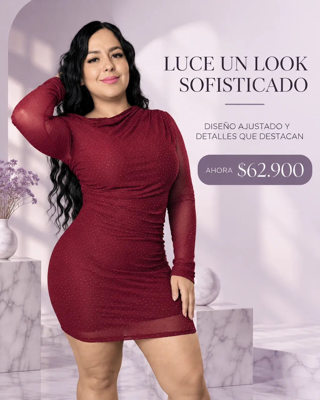 VESTIDO BRILLOS