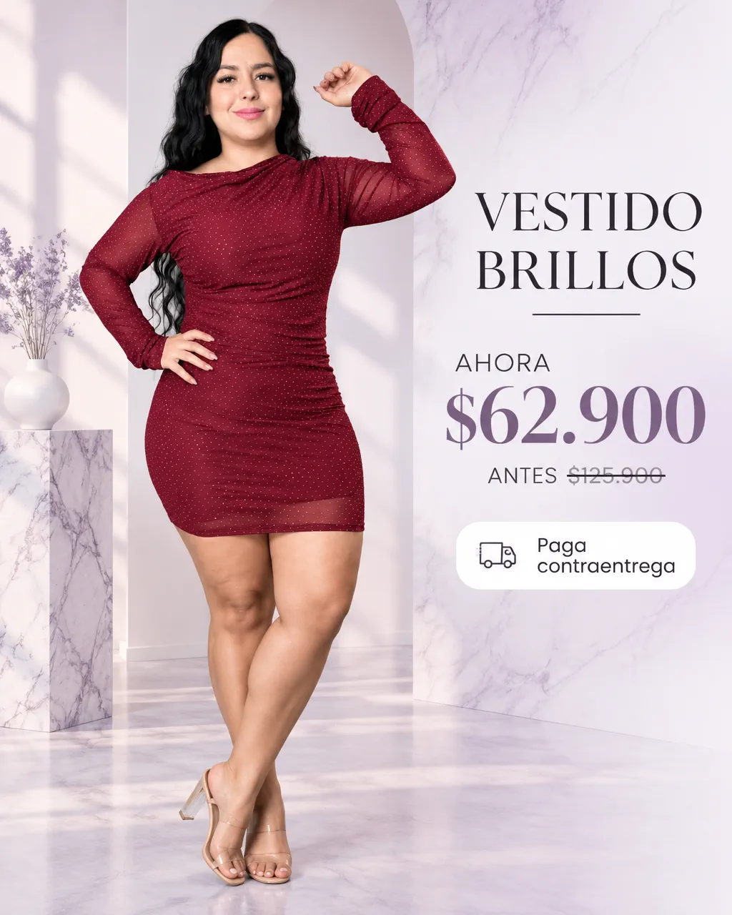 VESTIDO BRILLOS