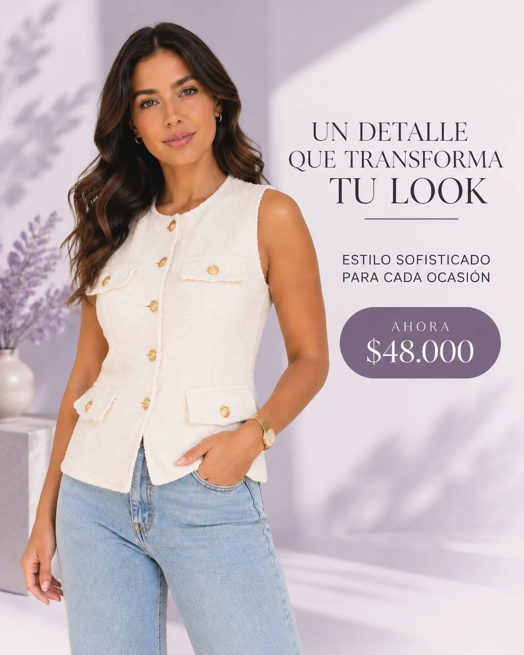 CHALECO LUXURY