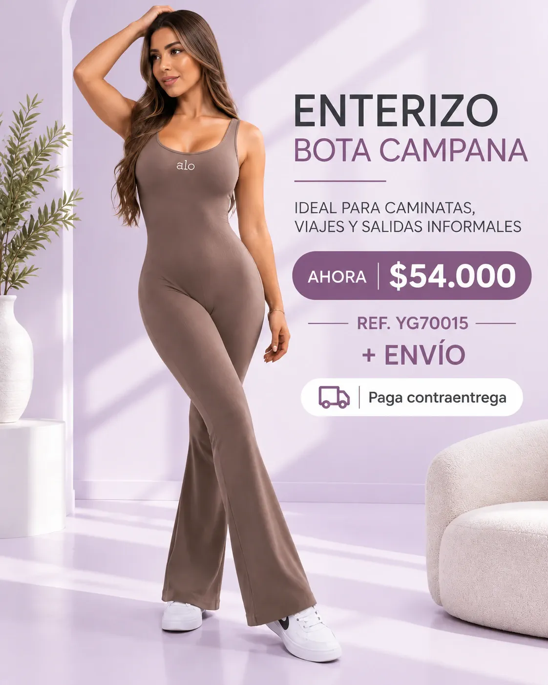 Enterizo Bota Campana