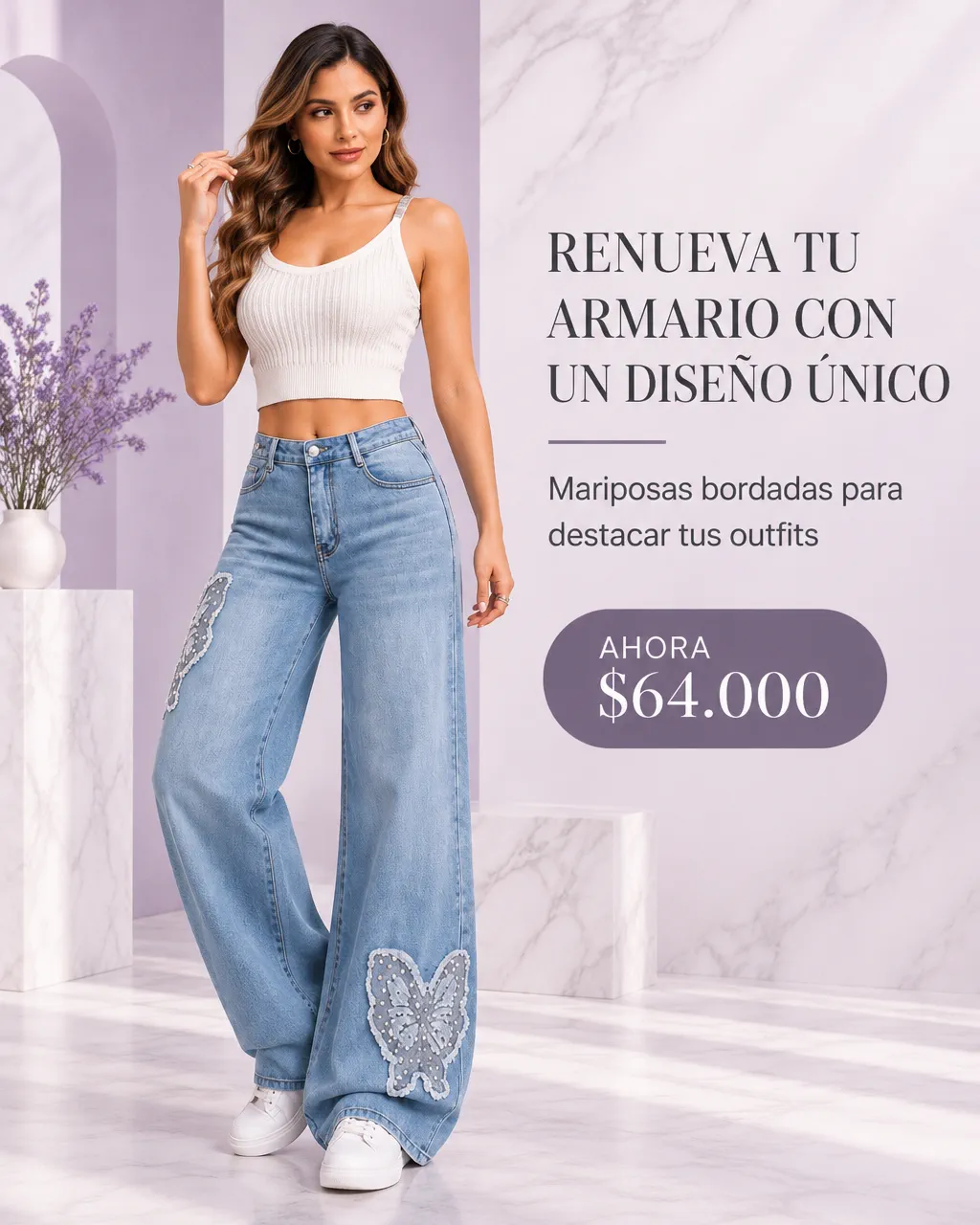 JEAN BAGGY MARIPOSA