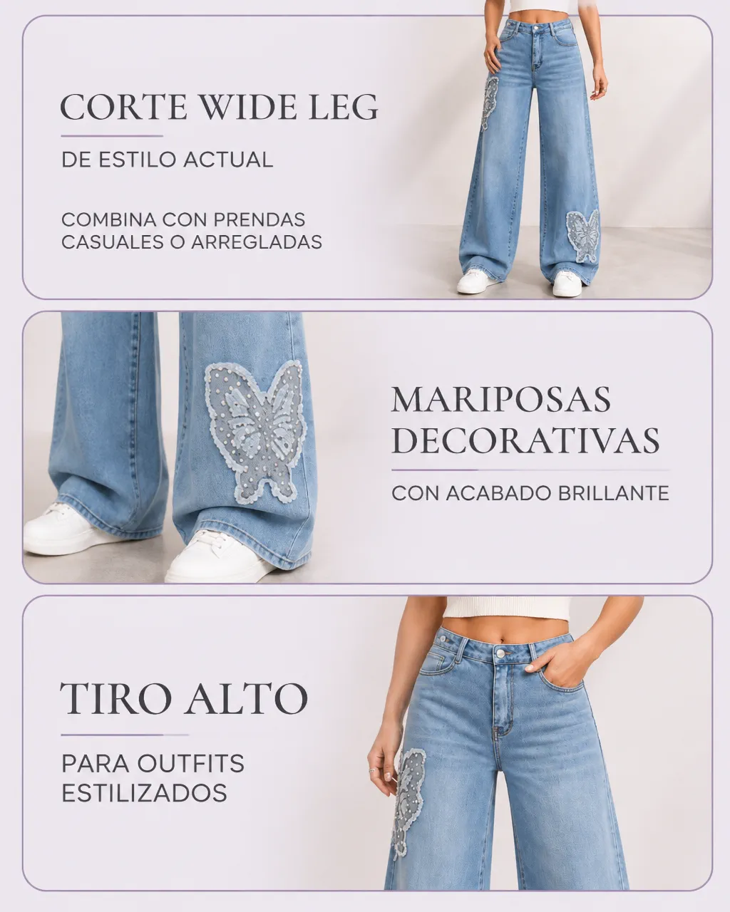JEAN BAGGY MARIPOSA