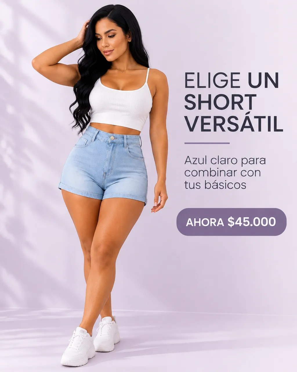 SHORT DE JEAN CLÁSICO