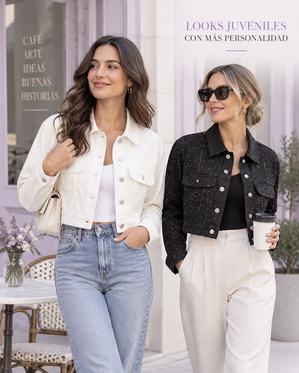 CHAQUETA JEAN CROPPED