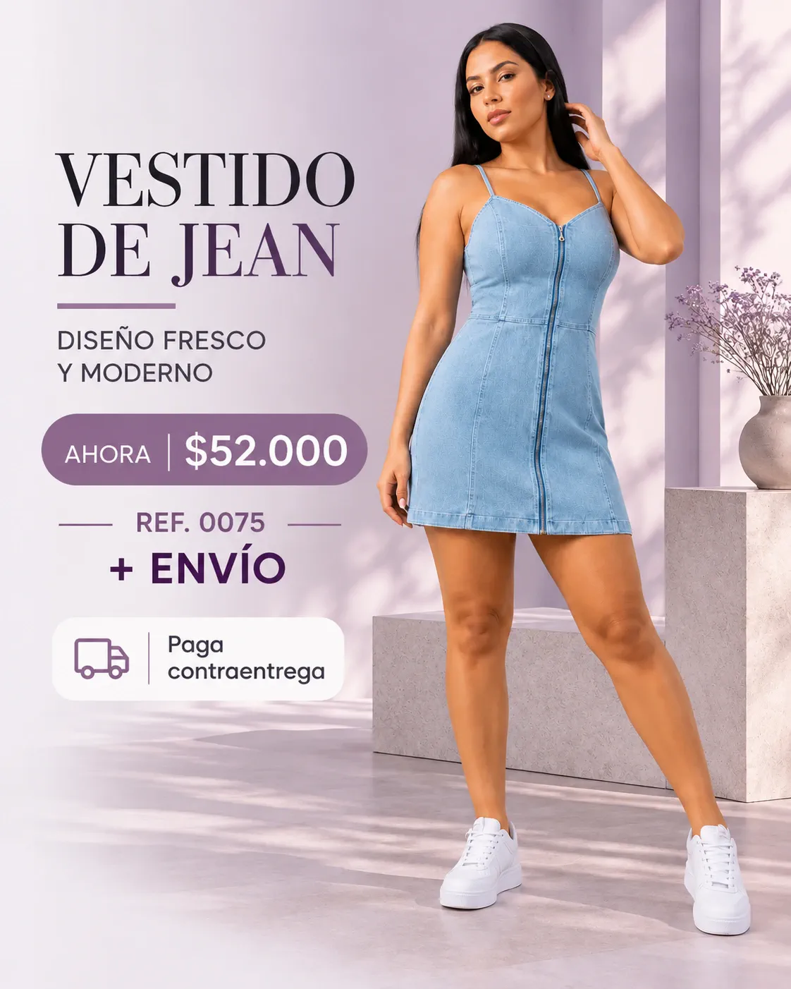 VESTIDO DE JEAN