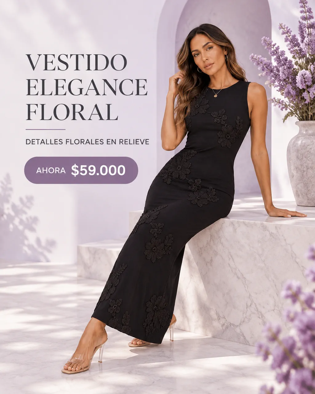 VESTIDO ELEGANCE FLORAL