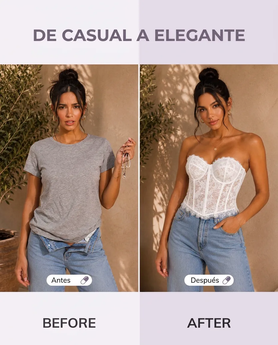 CORSET DE ENCAJE