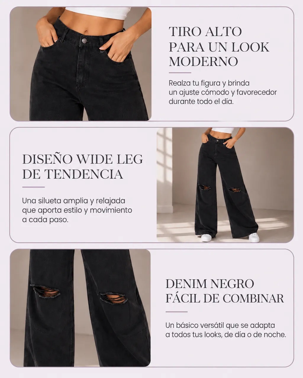 JEAN WIDE LEG